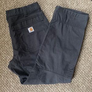 Carhartt Rugged Flex Relaxed Fit Canvas 5-pocket work pant.